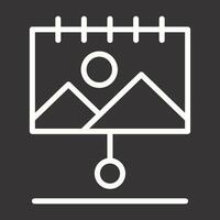 Canvas Vector Icon