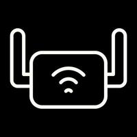 Wi-Fi Range Extender Vector Icon