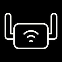 Wi-Fi Range Extender Vector Icon