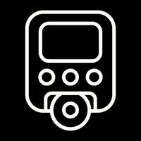 Portable DVD Player Vector Icon