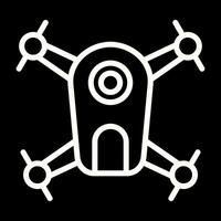 icono de vector de dron