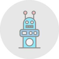 Robot  Vector Icon Design