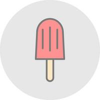 diseño de icono de vector de helado