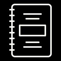 Notebook Vector Icon