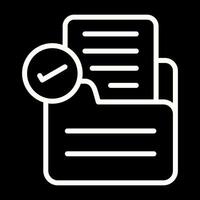 Document Approval Vector Icon