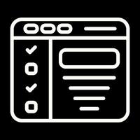 Design Brief Vector Icon