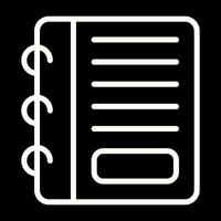 Notepad Vector Icon