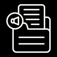 Document Insert Audio Vector Icon