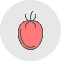 Tomato Vector Icon Design