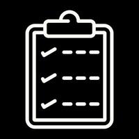 Task list with checkmarks Vector Icon