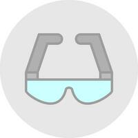 Safety Glasses  Vector Icon Design