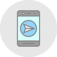Send  Vector Icon Design