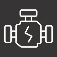 Car Engine Vector Icon