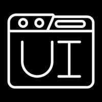 User Interface Vector Icon