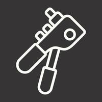 Rivet gun Vector Icon