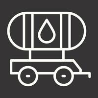 Tanker Truck Vector Icon