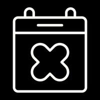 Calendar Xmark Vector Icon
