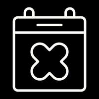 Calendar Xmark Vector Icon