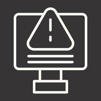 IT System Failure Vector Icon