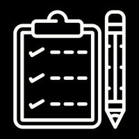 Writing pad Vector Icon