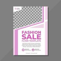 Sale flyer template design vector