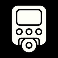 Portable DVD Player Vector Icon