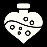 Love potion cocktail Vector Icon