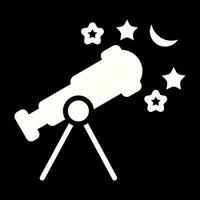 icono de vector de astronomía