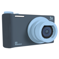 3d renderen van digitaal camera png