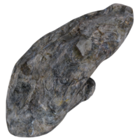 3d Rendering Of Rock Isolated png