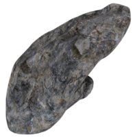 3d interpretazione di roccia isolato png