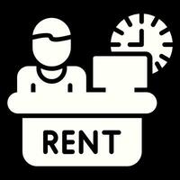 Rental Service Vector Icon