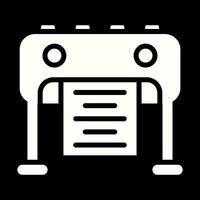Plotter Vector Icon