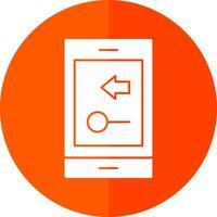 Swipe Vector Icon Design