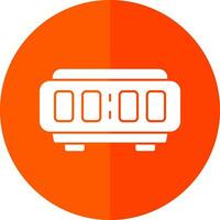 Digital Alarm Clock  Vector Icon Design