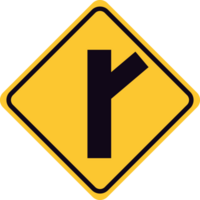 Traffic road sign design png