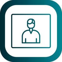 User Profile  Vector Icon Design