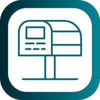 Letterbox  Vector Icon Design