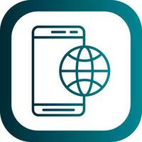 Mobile Network  Vector Icon Design