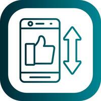 Scrolling  Vector Icon Design
