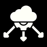 Network Load Balancing Vector Icon