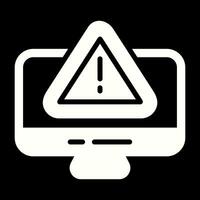 Cyber Danger Vector Icon