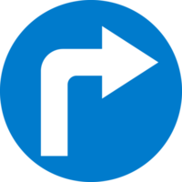 Traffic road sign design png