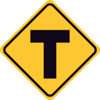 Traffic road sign design png