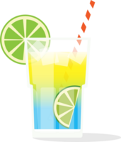 Cocktail glass, Colorful cocktail , Simple icon of cocktail png