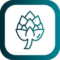 Artichoke Vector Icon Design