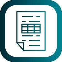 Table  Vector Icon Design
