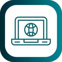 Internet  Vector Icon Design
