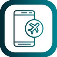 Airplane Mode  Vector Icon Design