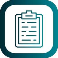 List  Vector Icon Design